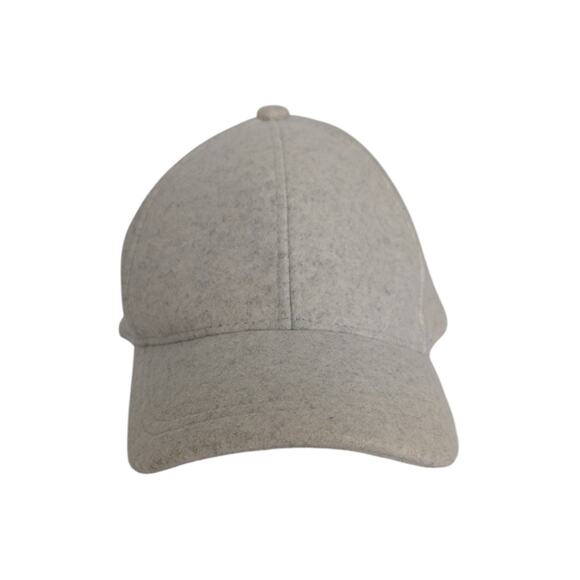 ZARA Cream Fleece Baseball Cap Truckers Hat Boho - Picture 1 of 8